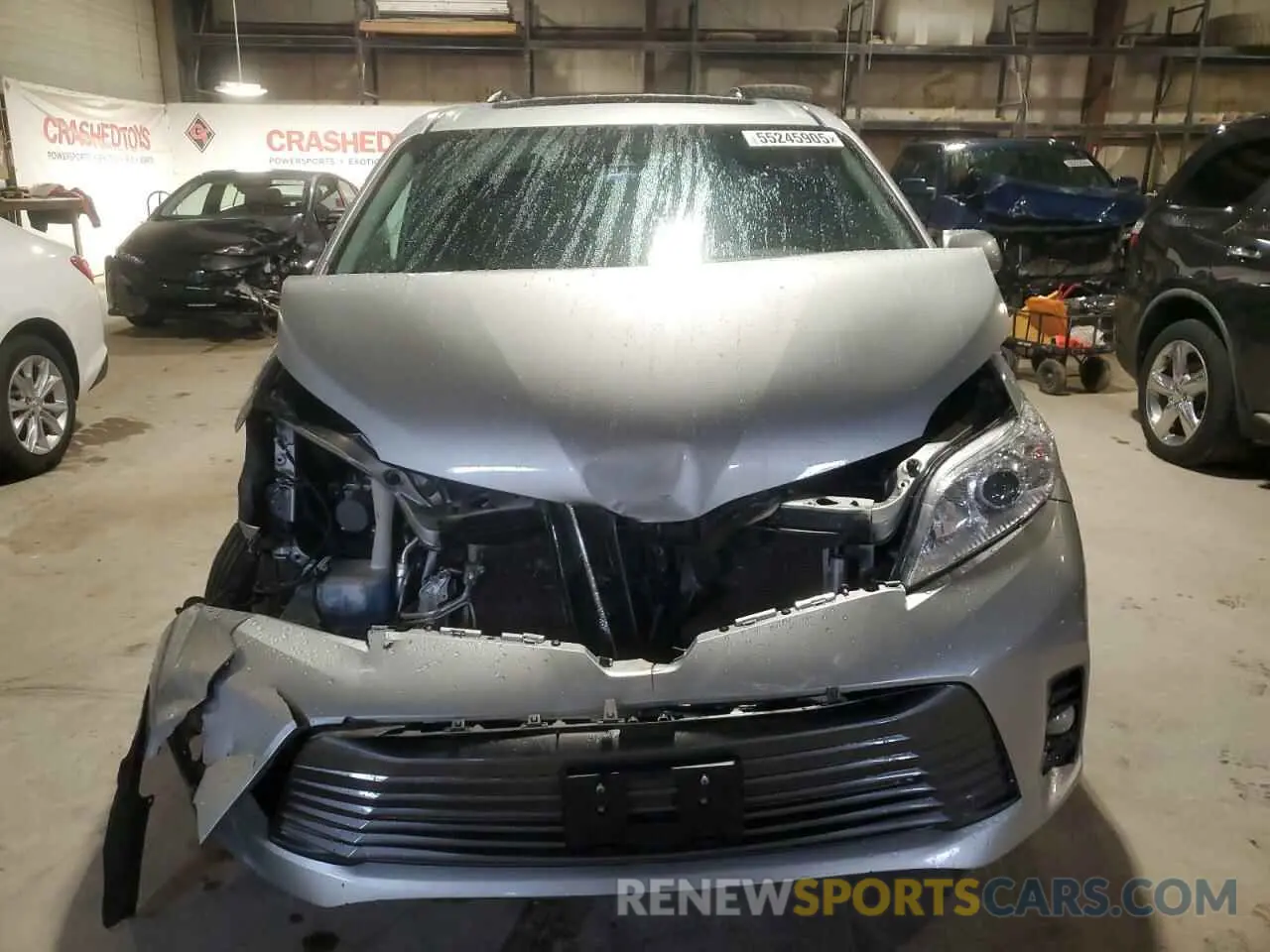5 fotografías del automóvil dañado 5TDYZ3DC5KS005161 TOYOTA All Models 2019