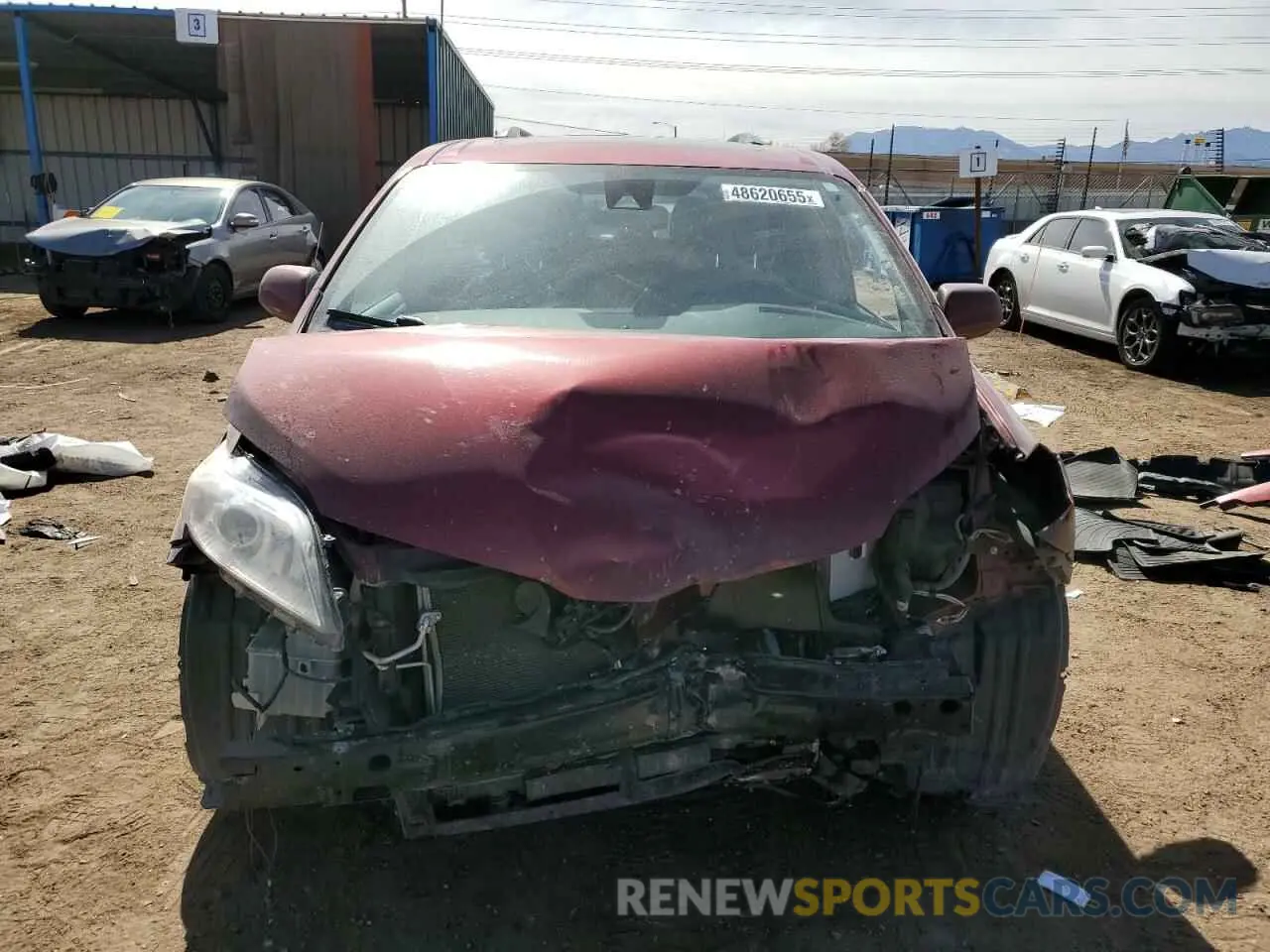 5 fotografías del automóvil dañado 5TDYZ3DC7KS979403 TOYOTA All Models 2019