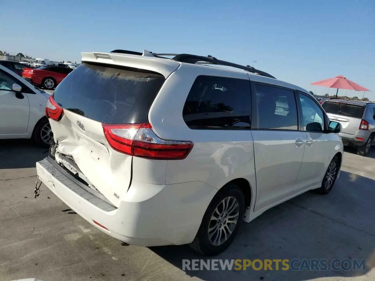 3 fotografías del automóvil dañado 5TDYZ3DCXKS966645 TOYOTA All Models 2019