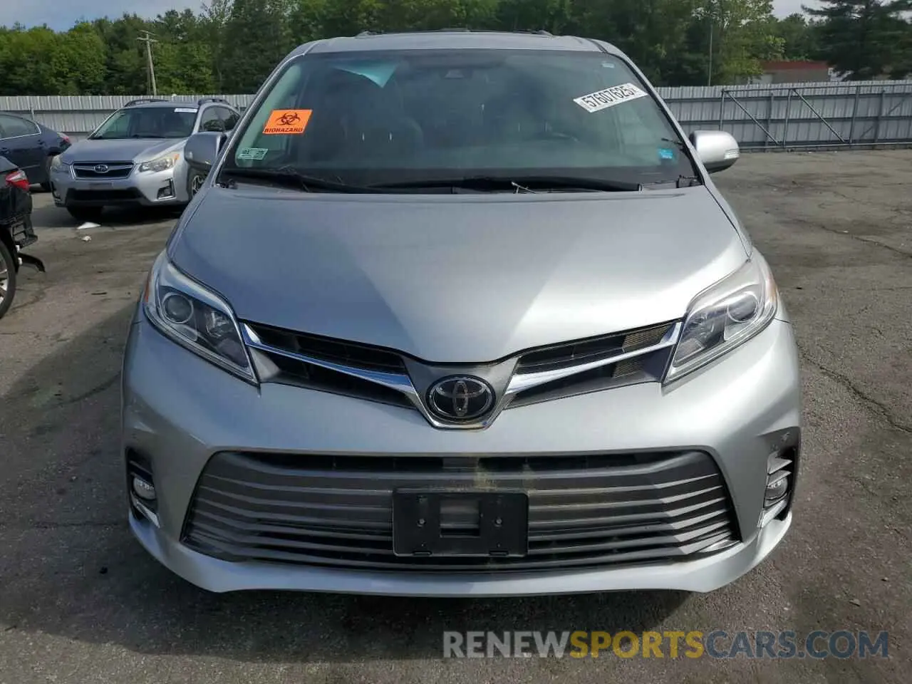5 fotografías del automóvil dañado 5TDDZ3DC2LS229486 TOYOTA All Models 2020