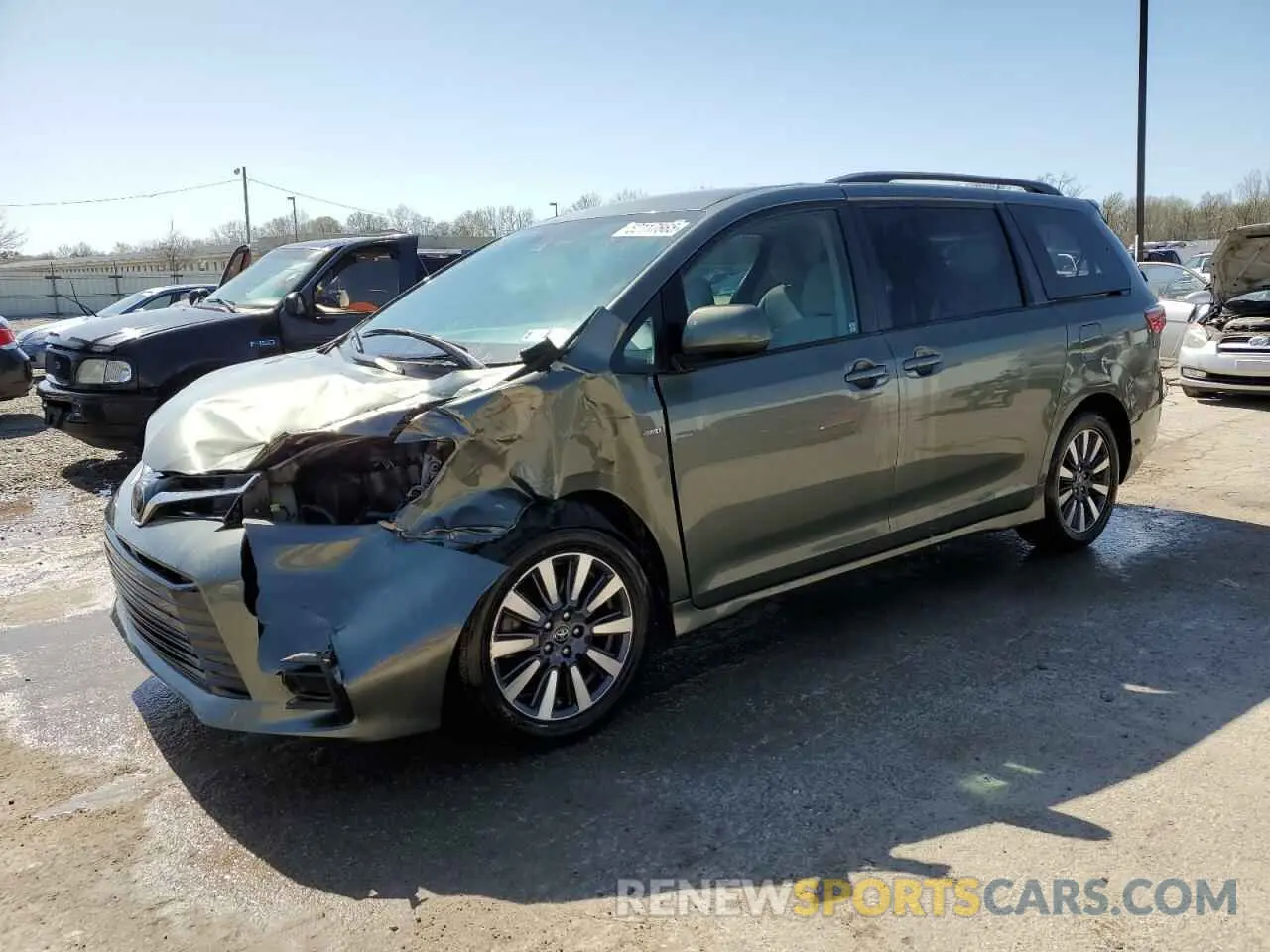 1 fotografías del automóvil dañado 5TDJZ3DC3LS240743 TOYOTA All Models 2020