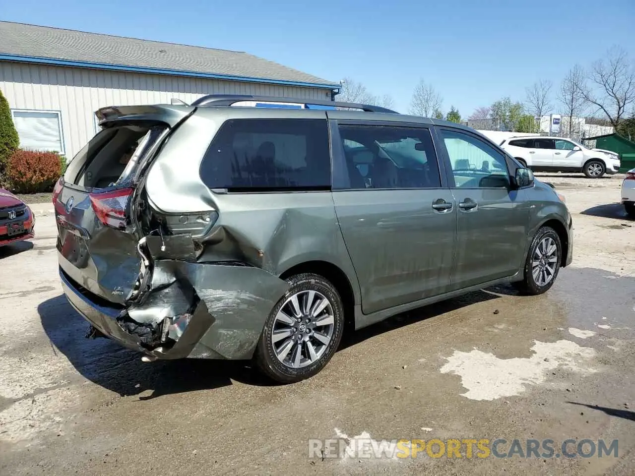 3 fotografías del automóvil dañado 5TDJZ3DC3LS240743 TOYOTA All Models 2020