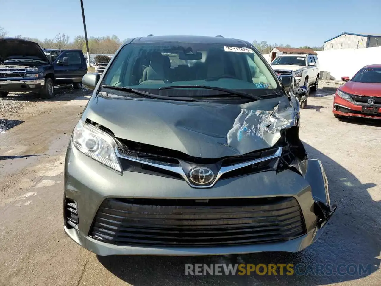 5 fotografías del automóvil dañado 5TDJZ3DC3LS240743 TOYOTA All Models 2020