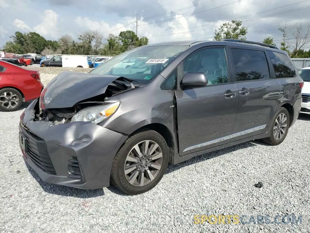 1 fotografías del automóvil dañado 5TDJZ3DC5LS241702 TOYOTA All Models 2020