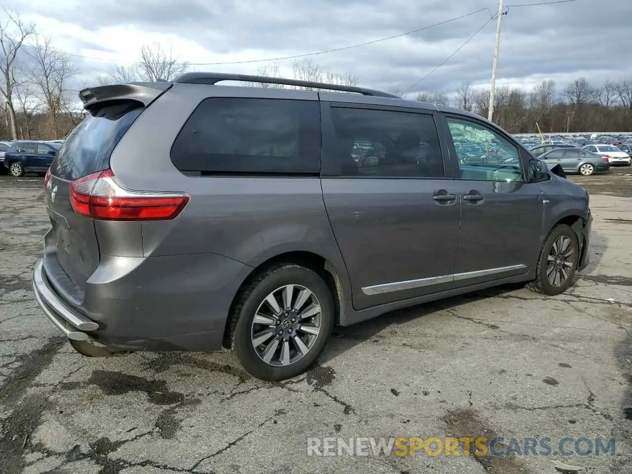 3 fotografías del automóvil dañado 5TDJZ3DCXLS231778 TOYOTA All Models 2020