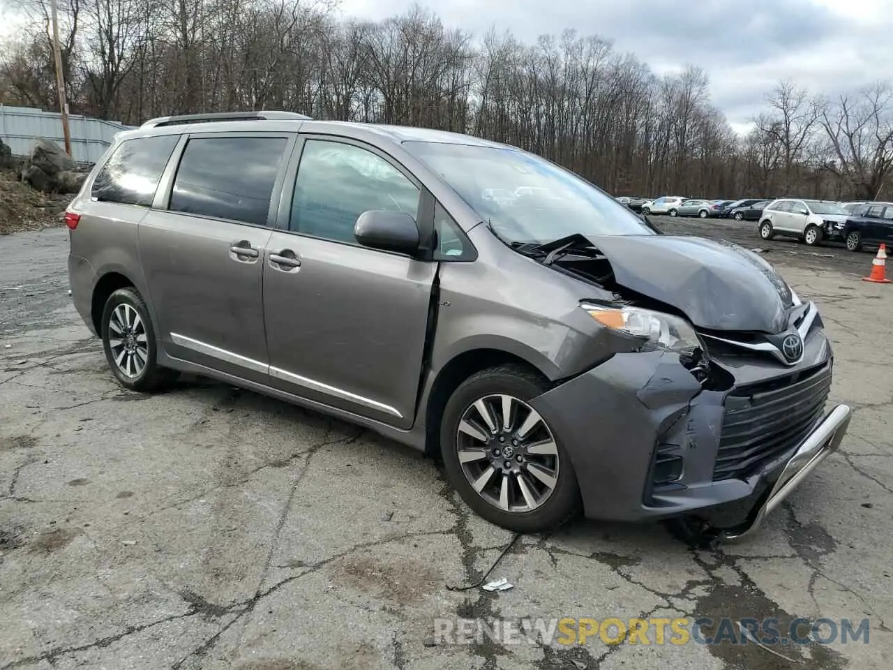 4 fotografías del automóvil dañado 5TDJZ3DCXLS231778 TOYOTA All Models 2020