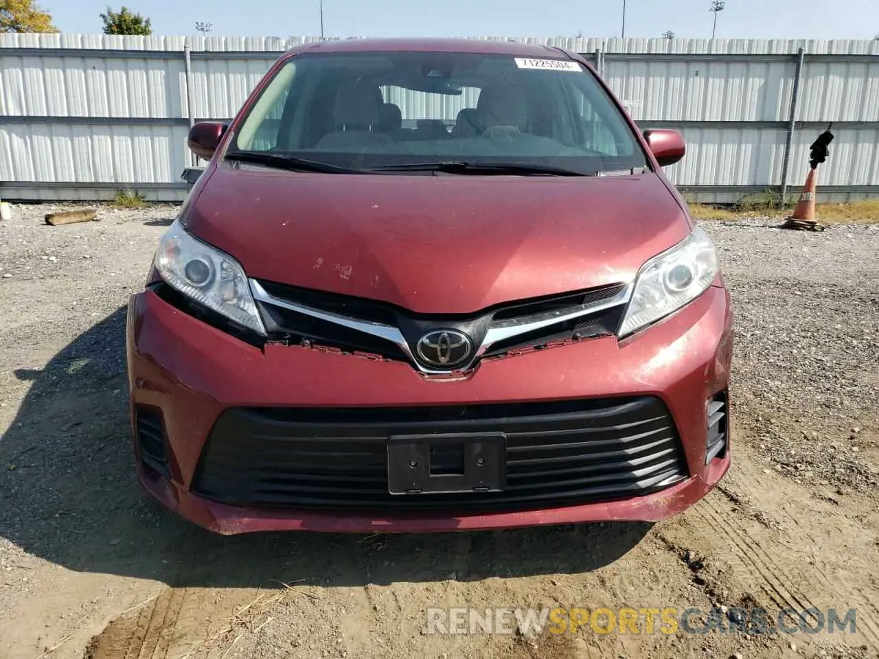 5 fotografías del automóvil dañado 5TDKZ3DC7LS051730 TOYOTA All Models 2020