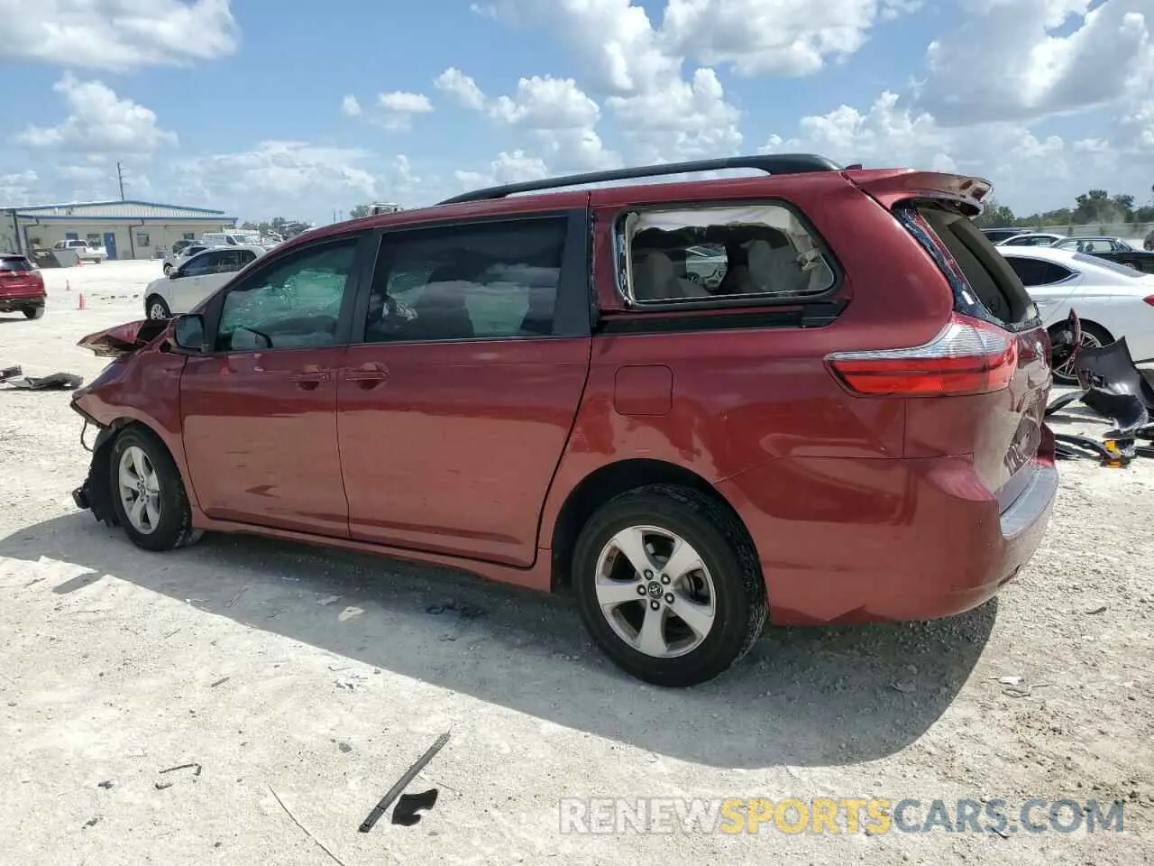 2 fotografías del automóvil dañado 5TDKZ3DC8LS054992 TOYOTA All Models 2020
