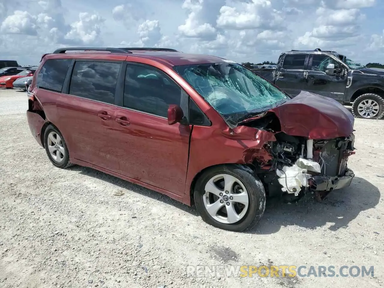 4 fotografías del automóvil dañado 5TDKZ3DC8LS054992 TOYOTA All Models 2020