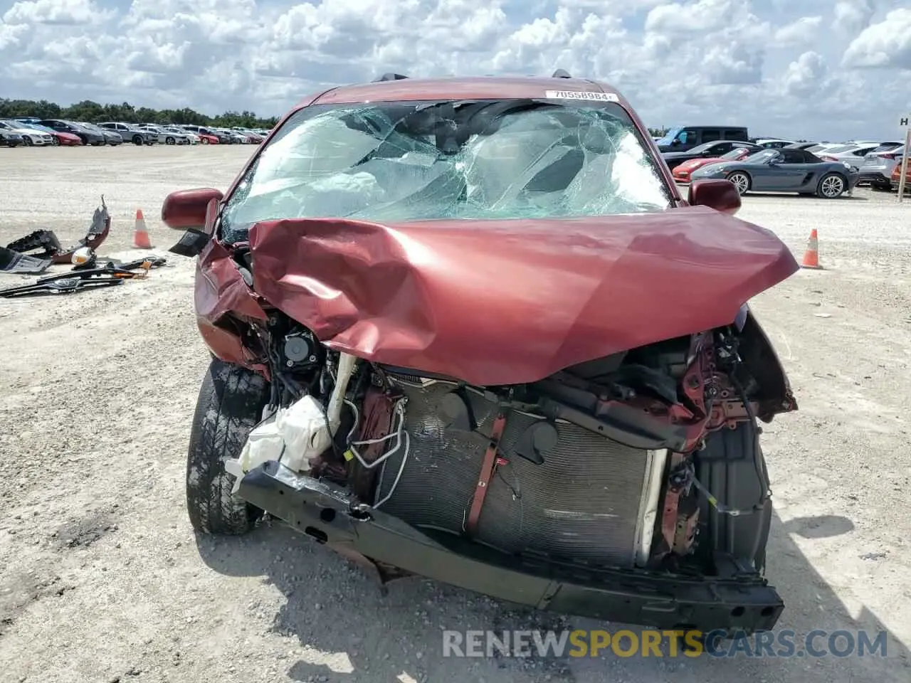 5 fotografías del automóvil dañado 5TDKZ3DC8LS054992 TOYOTA All Models 2020
