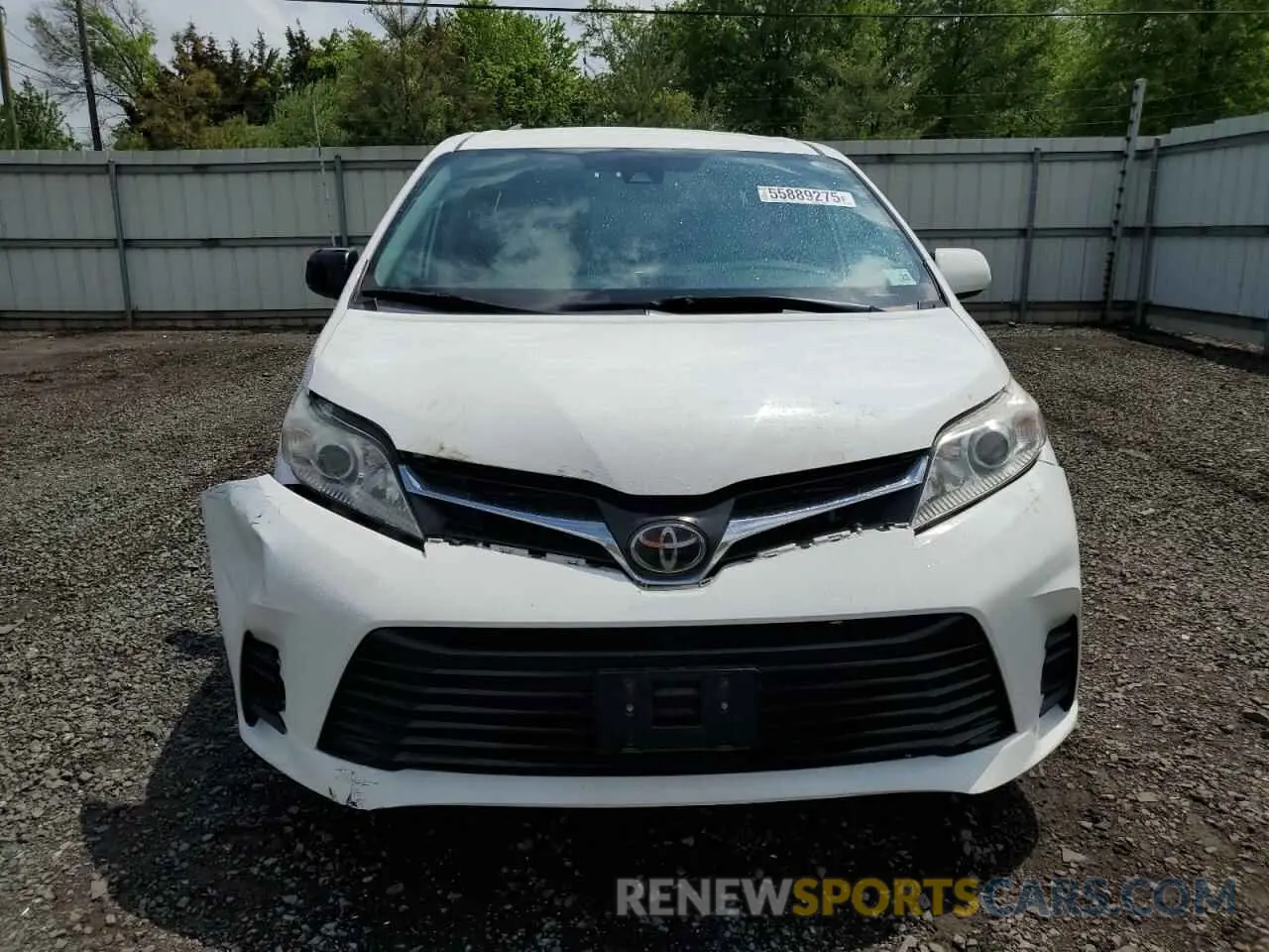 5 fotografías del automóvil dañado 5TDKZ3DC9LS023220 TOYOTA All Models 2020