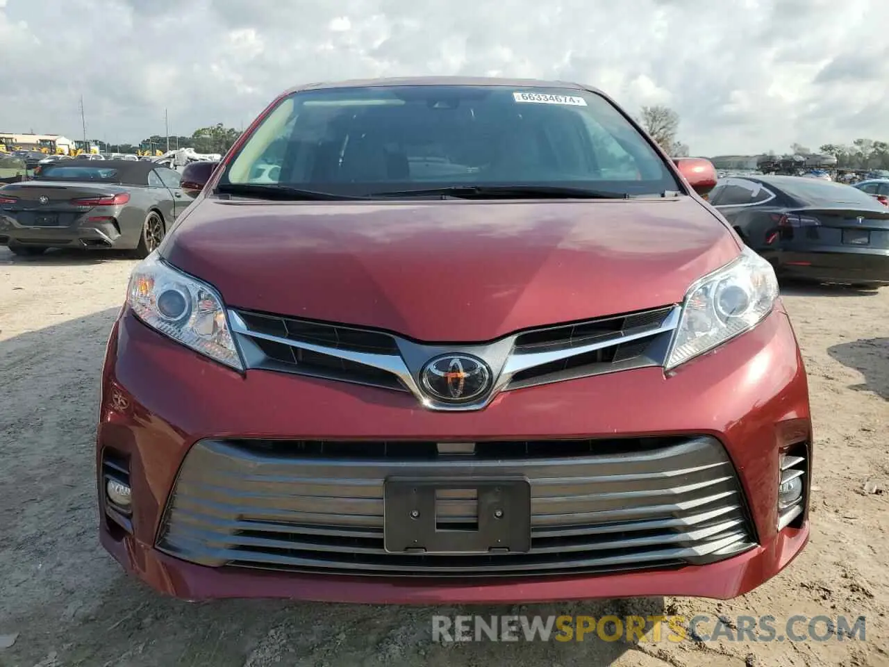 5 fotografías del automóvil dañado 5TDYZ3DC1LS024792 TOYOTA All Models 2020
