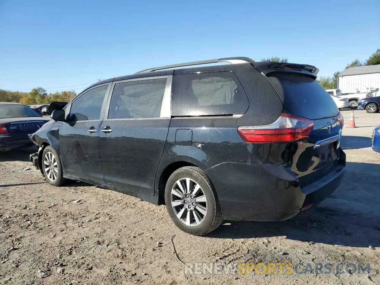 2 fotografías del automóvil dañado 5TDYZ3DC9LS039315 TOYOTA All Models 2020