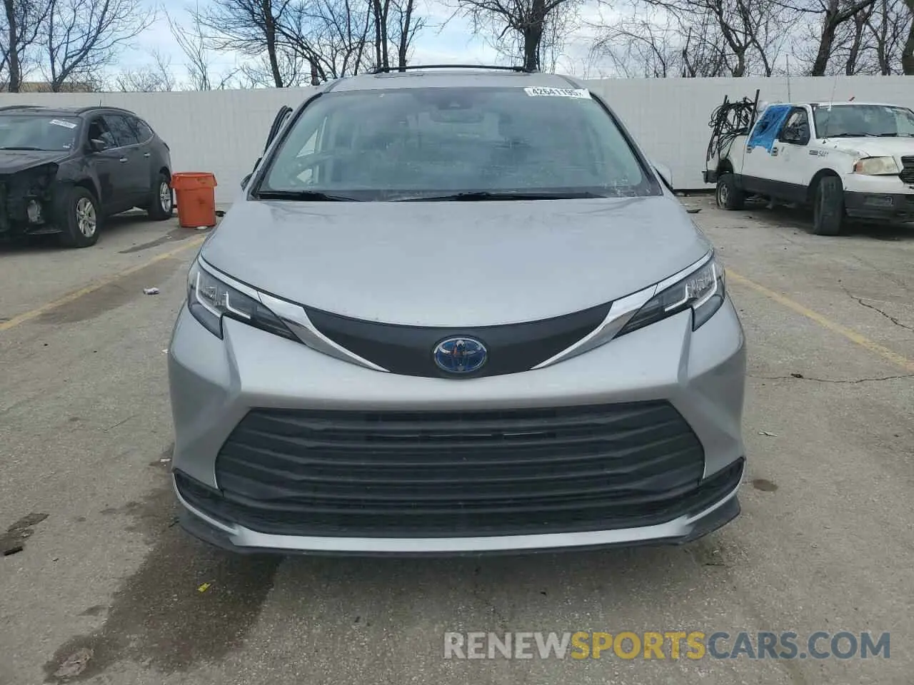5 fotografías del automóvil dañado 5TDBRKEC2MS031556 TOYOTA All Models 2021