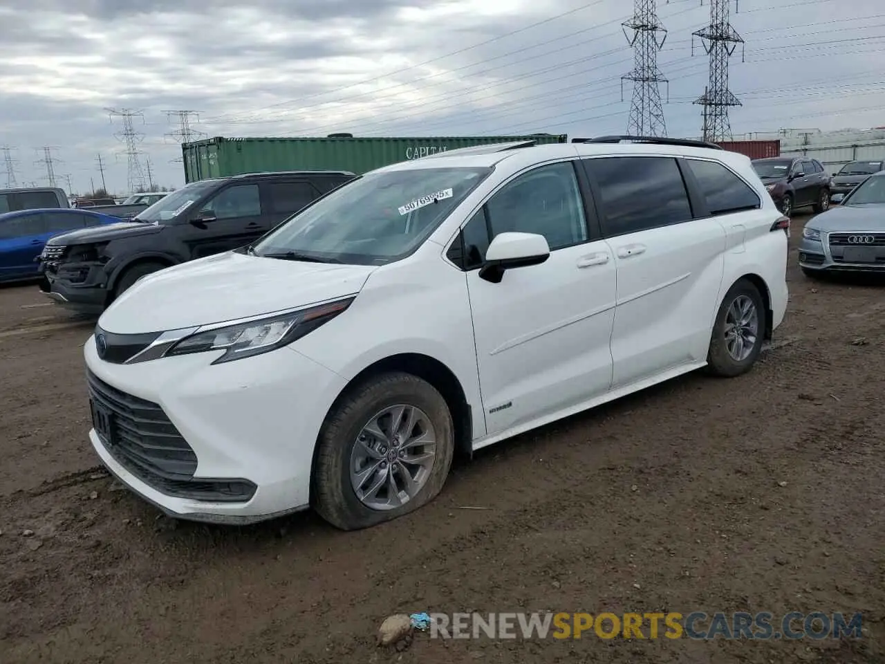 1 fotografías del automóvil dañado 5TDBSKFC4MS022005 TOYOTA All Models 2021