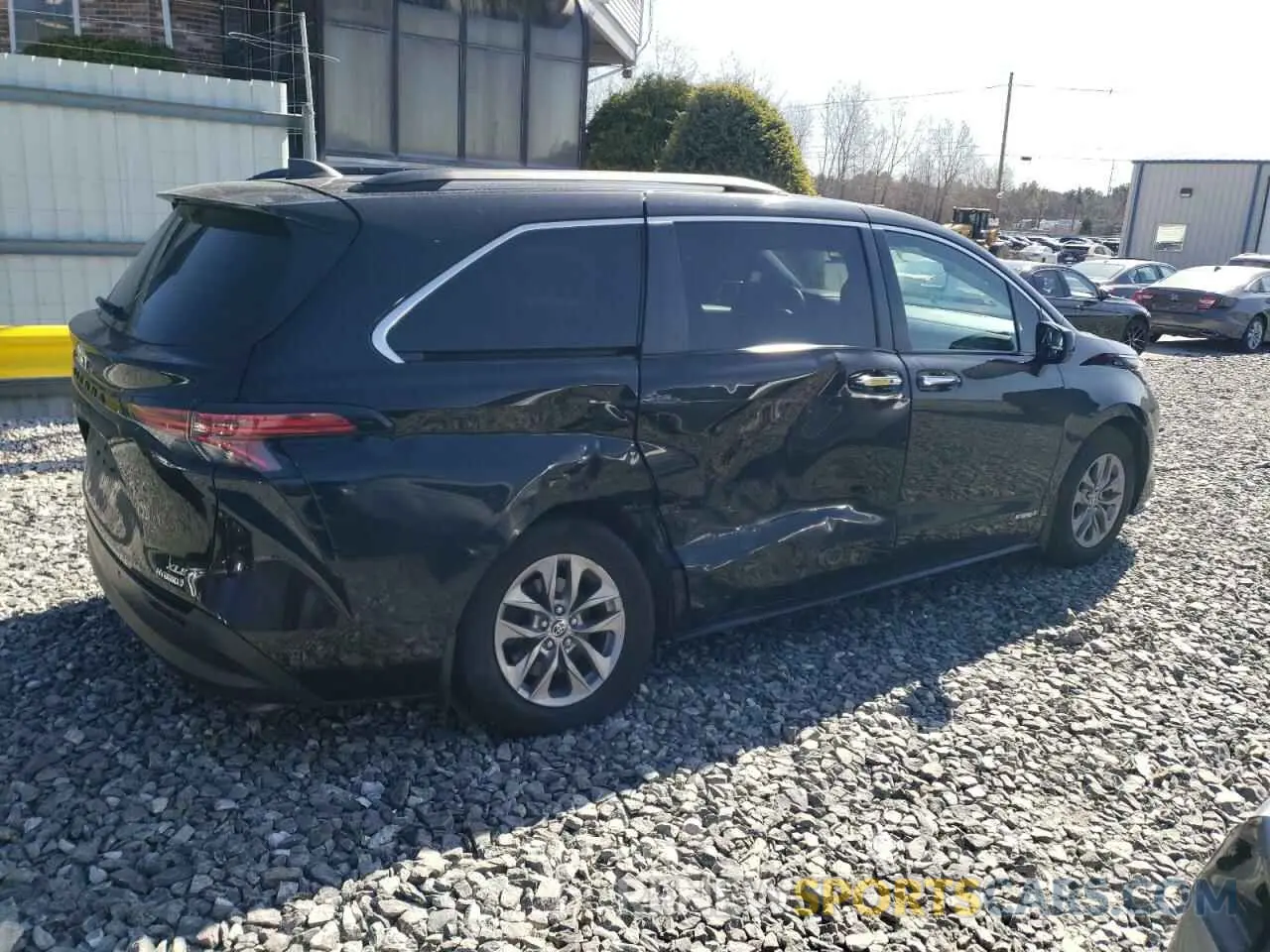 3 fotografías del automóvil dañado 5TDJRKEC3MS052931 TOYOTA All Models 2021