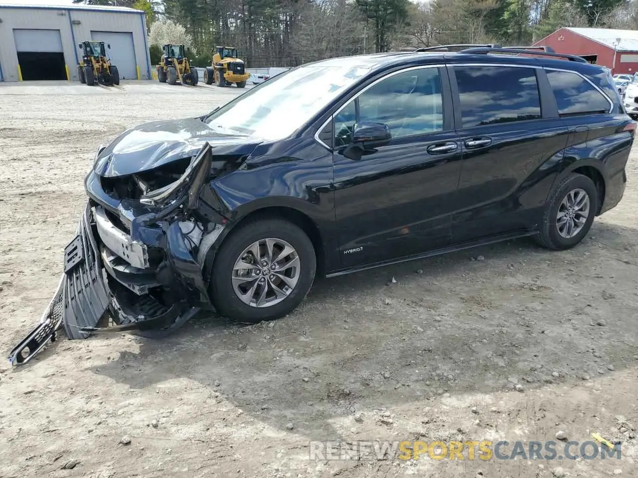 1 fotografías del automóvil dañado 5TDJRKEC7MS006485 TOYOTA All Models 2021