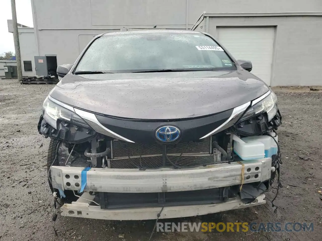5 fotografías del automóvil dañado 5TDJRKEC7MS049563 TOYOTA All Models 2021