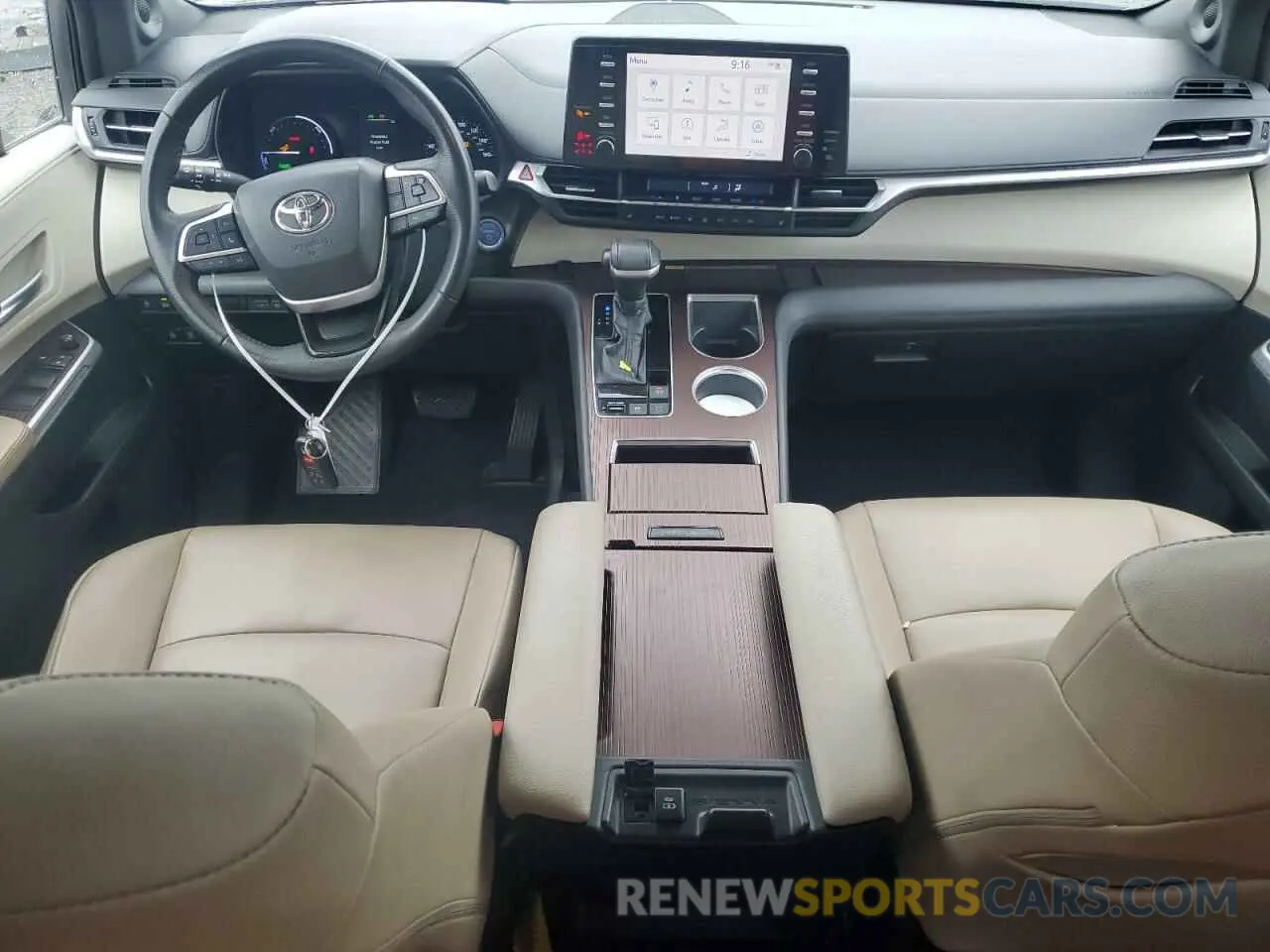 8 fotografías del automóvil dañado 5TDJRKEC7MS049563 TOYOTA All Models 2021