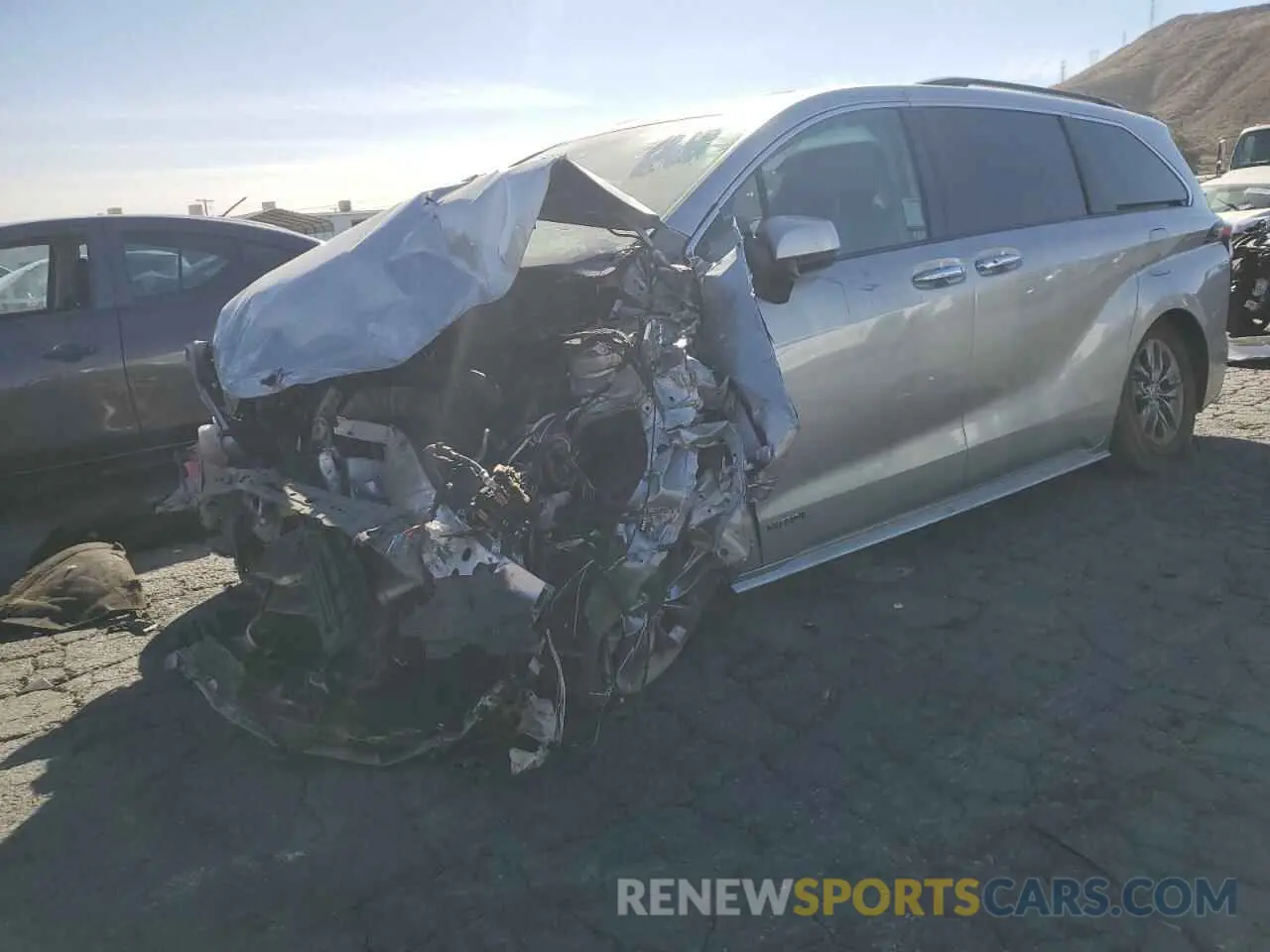 1 fotografías del automóvil dañado 5TDJRKEC9MS025281 TOYOTA All Models 2021