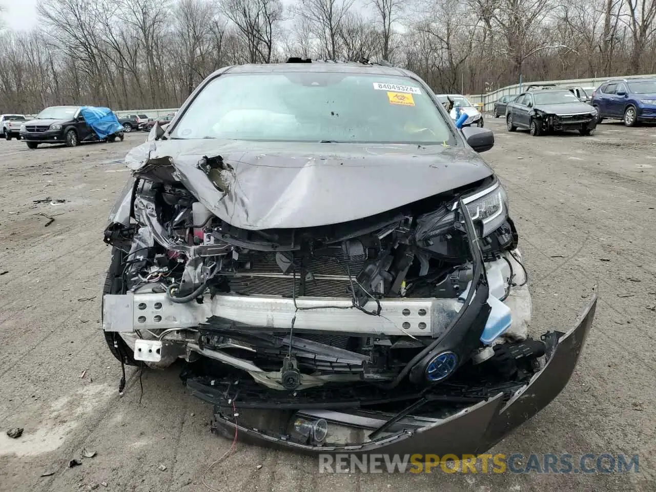 5 fotografías del automóvil dañado 5TDJRKECXMS052196 TOYOTA All Models 2021