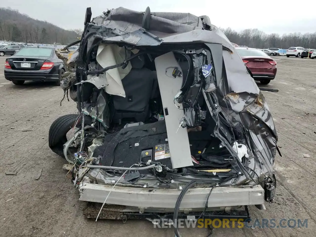 6 fotografías del automóvil dañado 5TDJRKECXMS052196 TOYOTA All Models 2021