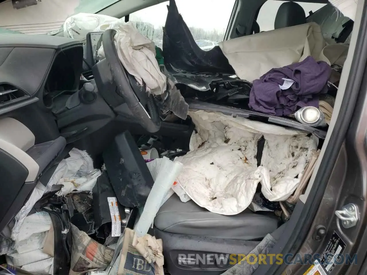 7 fotografías del automóvil dañado 5TDJRKECXMS052196 TOYOTA All Models 2021