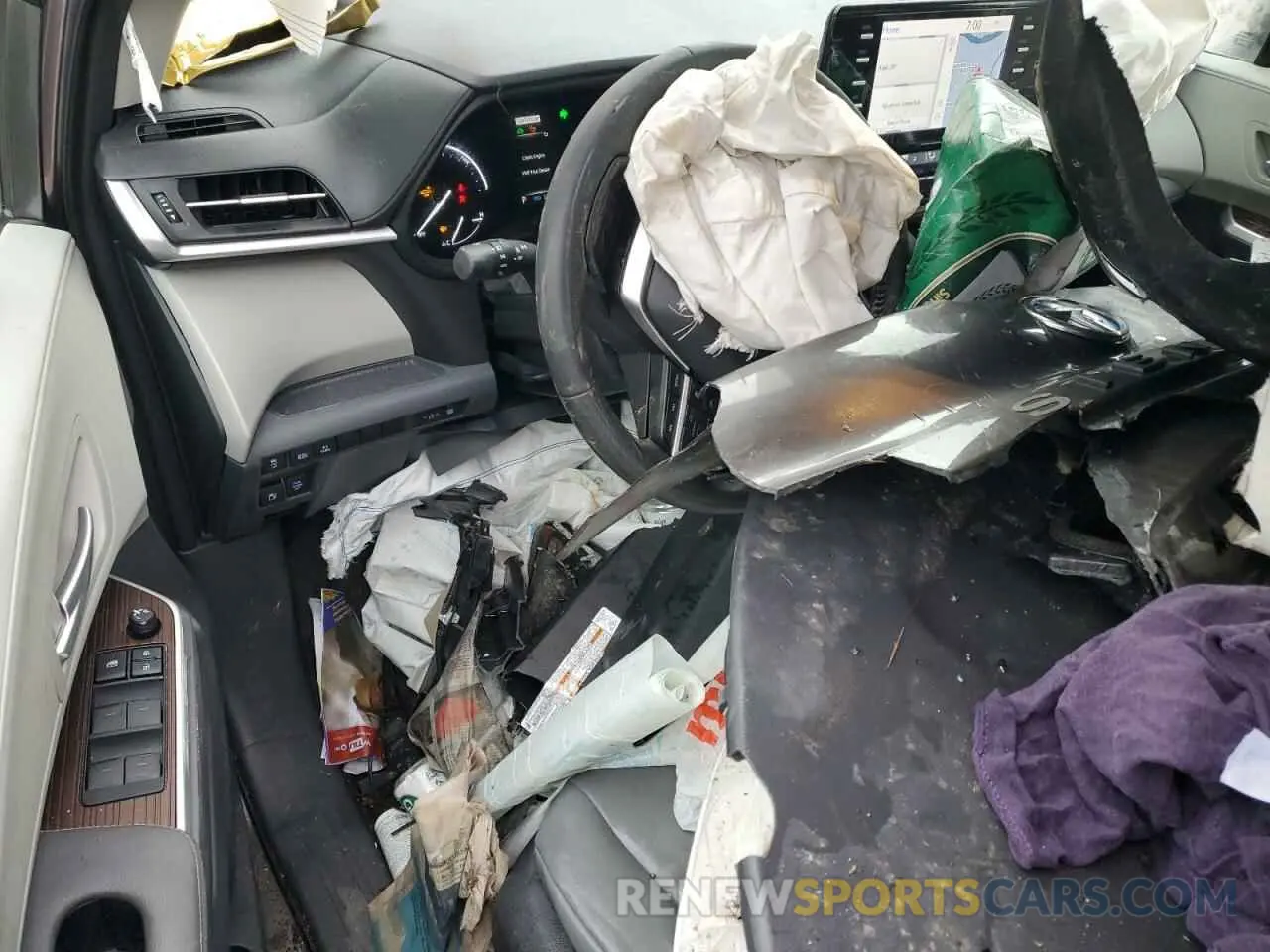 8 fotografías del automóvil dañado 5TDJRKECXMS052196 TOYOTA All Models 2021