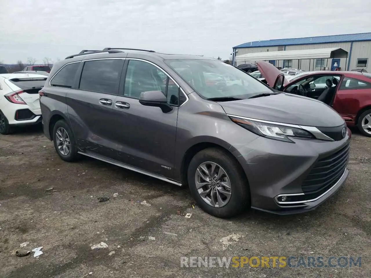 4 fotografías del automóvil dañado 5TDJSKFC3MS002629 TOYOTA All Models 2021