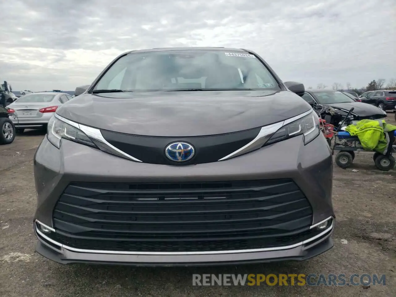 5 fotografías del automóvil dañado 5TDJSKFC3MS002629 TOYOTA All Models 2021