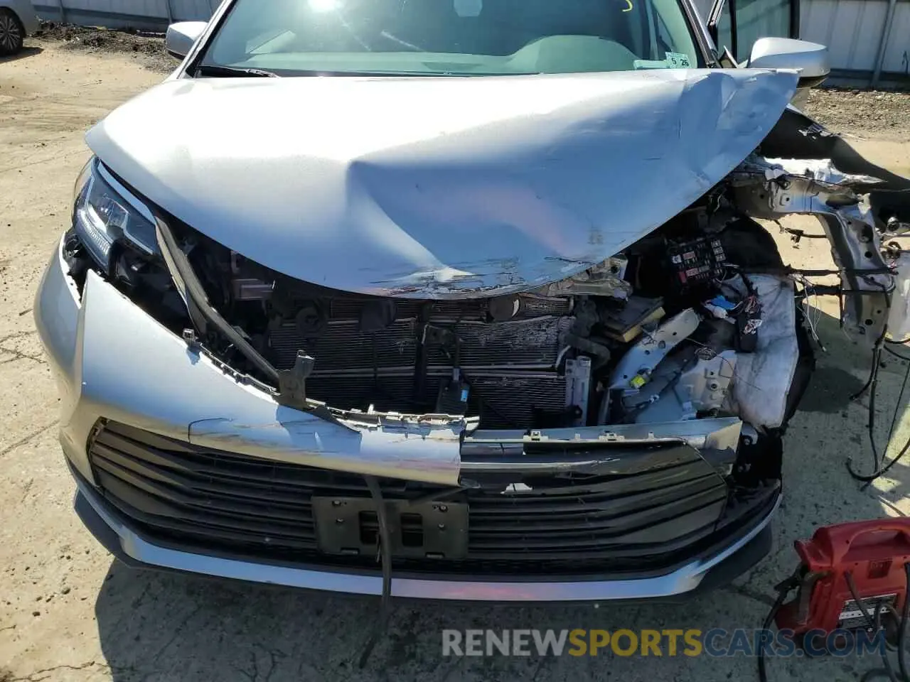 13 fotografías del automóvil dañado 5TDKRKEC3MS023188 TOYOTA All Models 2021