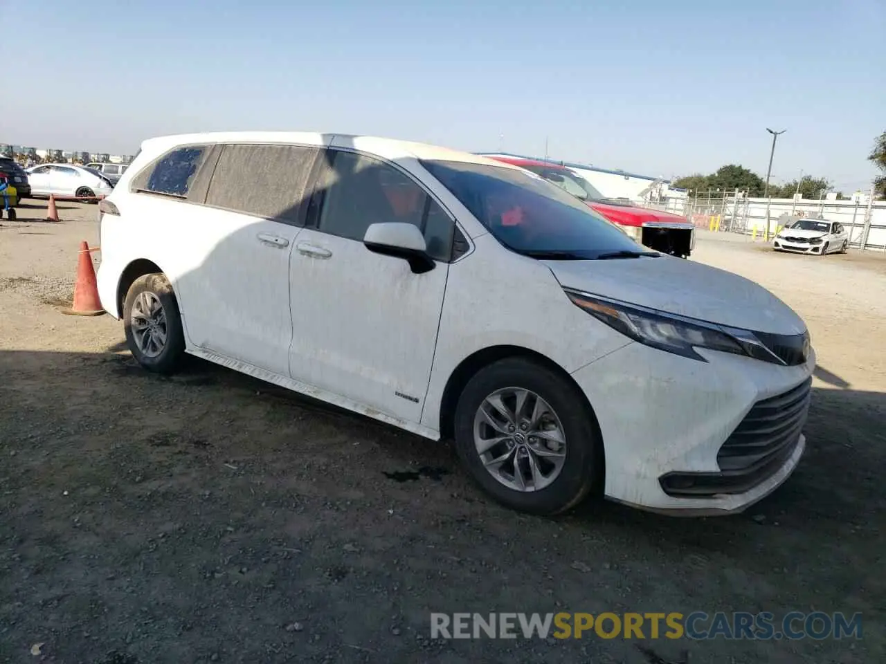 4 fotografías del automóvil dañado 5TDKRKEC4MS015567 TOYOTA All Models 2021