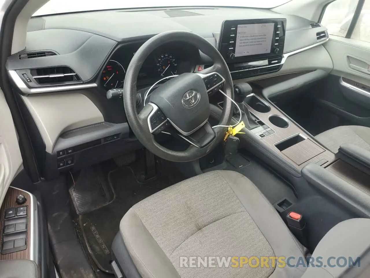 8 fotografías del automóvil dañado 5TDKRKEC4MS015567 TOYOTA All Models 2021