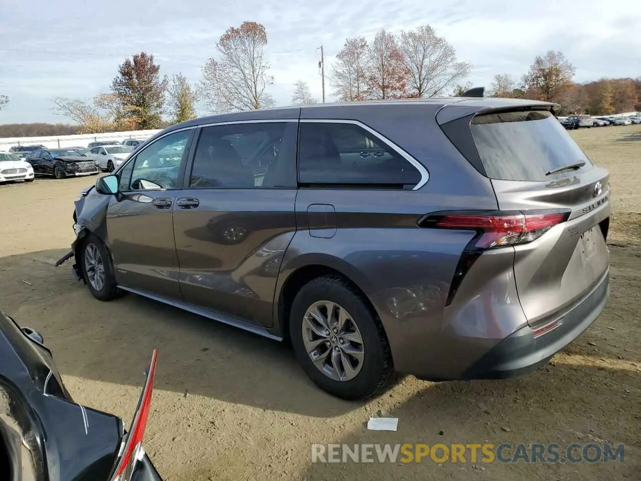 2 fotografías del automóvil dañado 5TDKRKEC4MS015620 TOYOTA All Models 2021