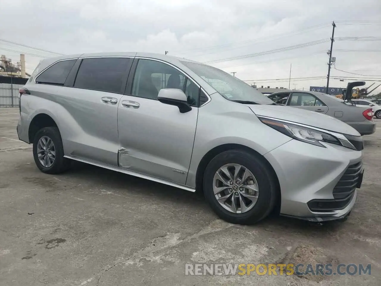 4 fotografías del automóvil dañado 5TDKRKEC4MS047399 TOYOTA All Models 2021