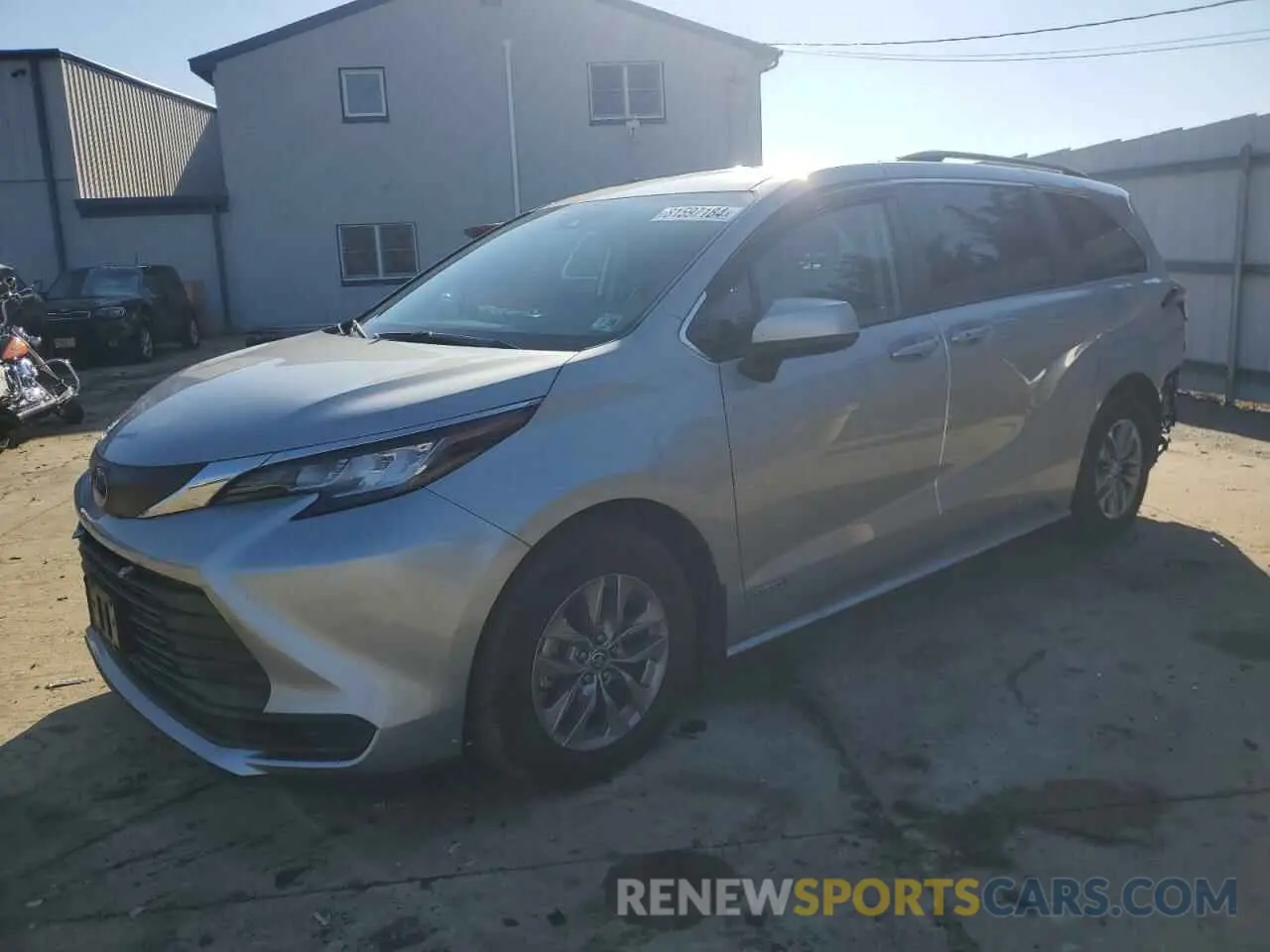 1 fotografías del automóvil dañado 5TDKRKEC5MS031518 TOYOTA All Models 2021