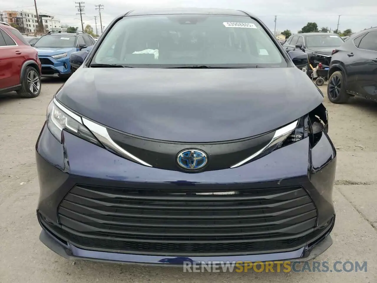 5 fotografías del automóvil dañado 5TDKRKEC6MS013416 TOYOTA All Models 2021