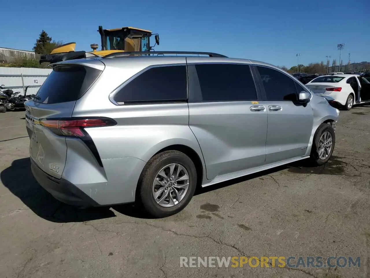 3 fotografías del automóvil dañado 5TDKRKEC7MS058641 TOYOTA All Models 2021