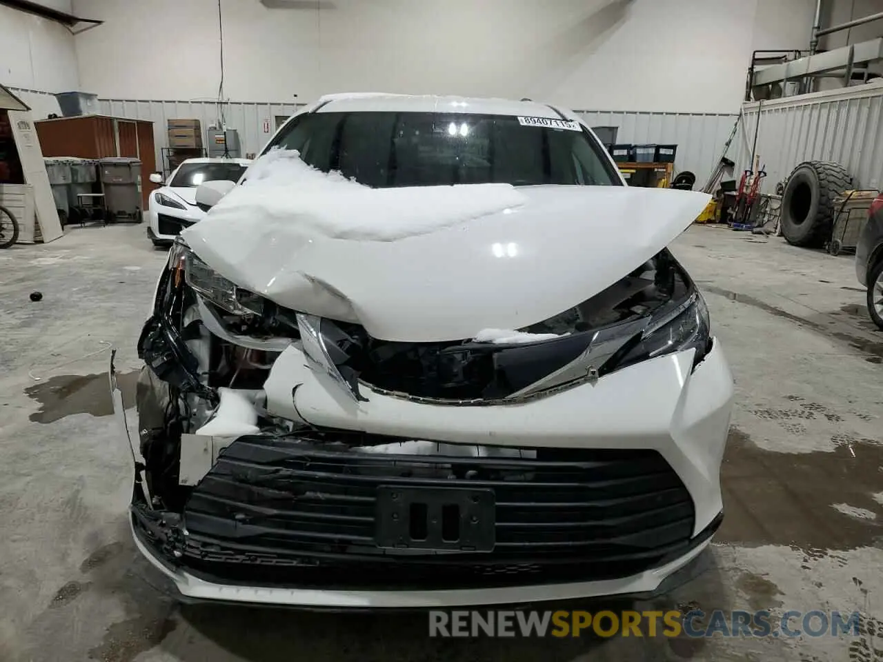 5 fotografías del automóvil dañado 5TDKRKEC8MS068790 TOYOTA All Models 2021