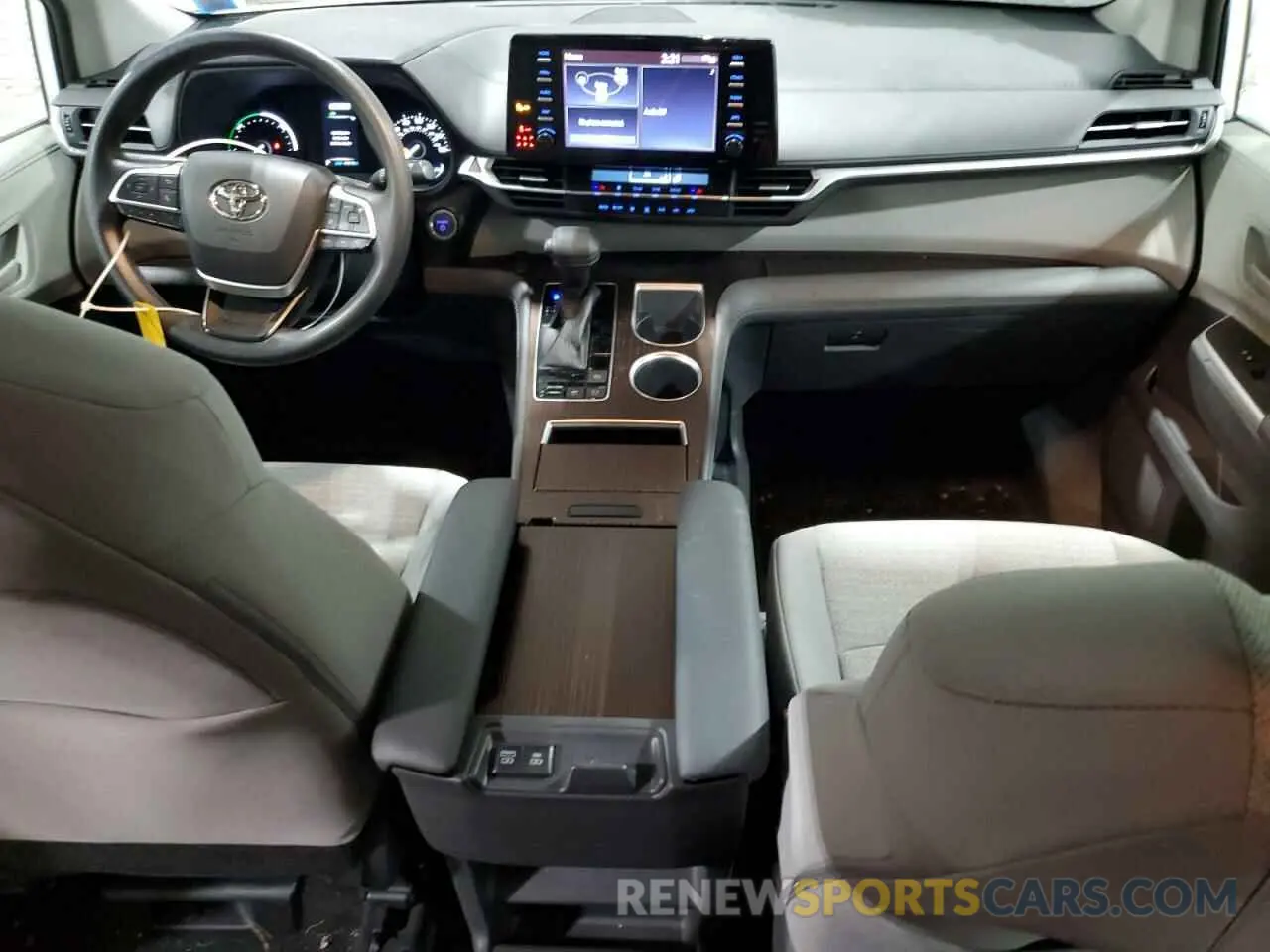 8 fotografías del automóvil dañado 5TDKRKEC8MS068790 TOYOTA All Models 2021