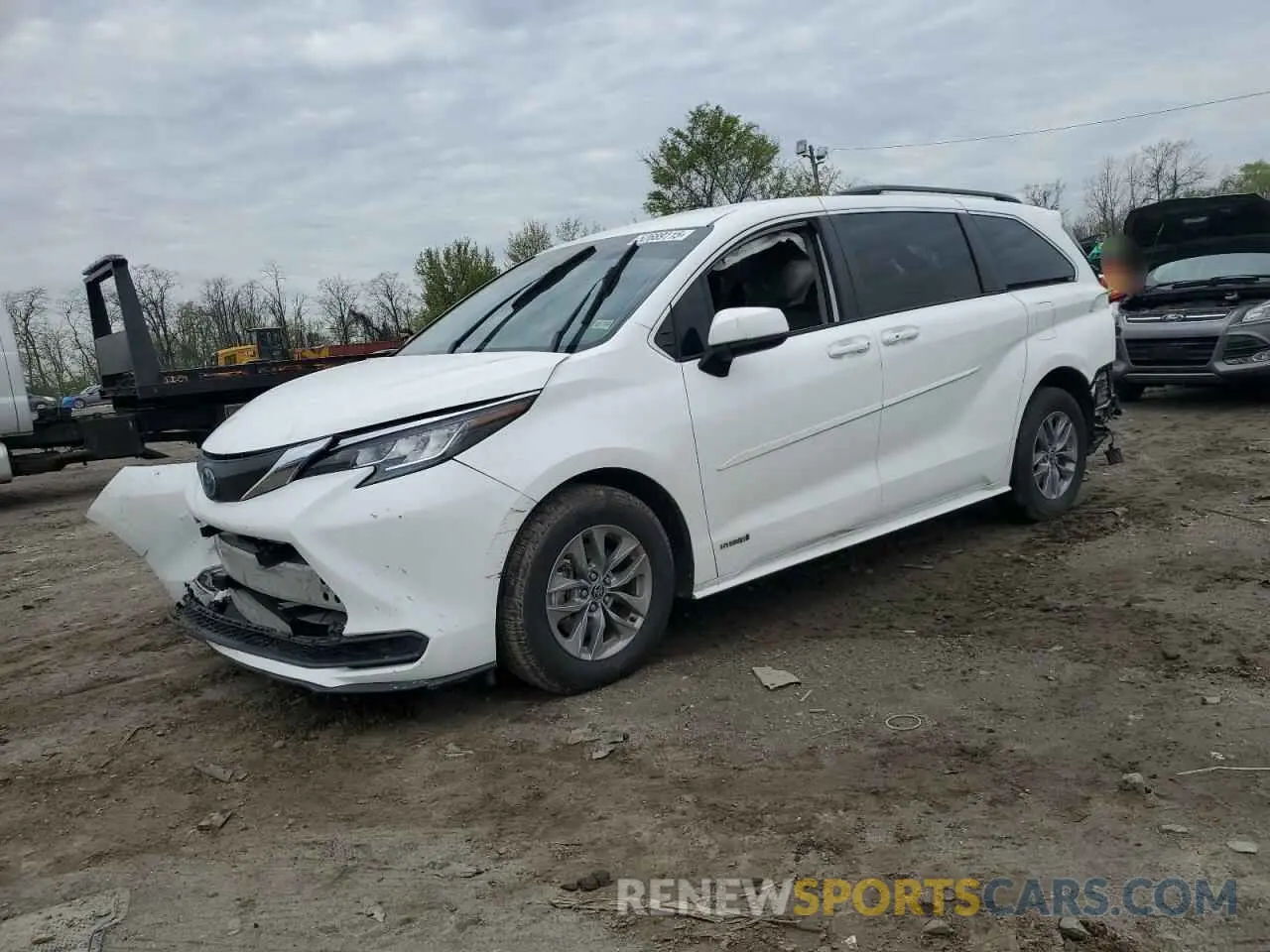 1 fotografías del automóvil dañado 5TDKRKEC8MS072158 TOYOTA All Models 2021