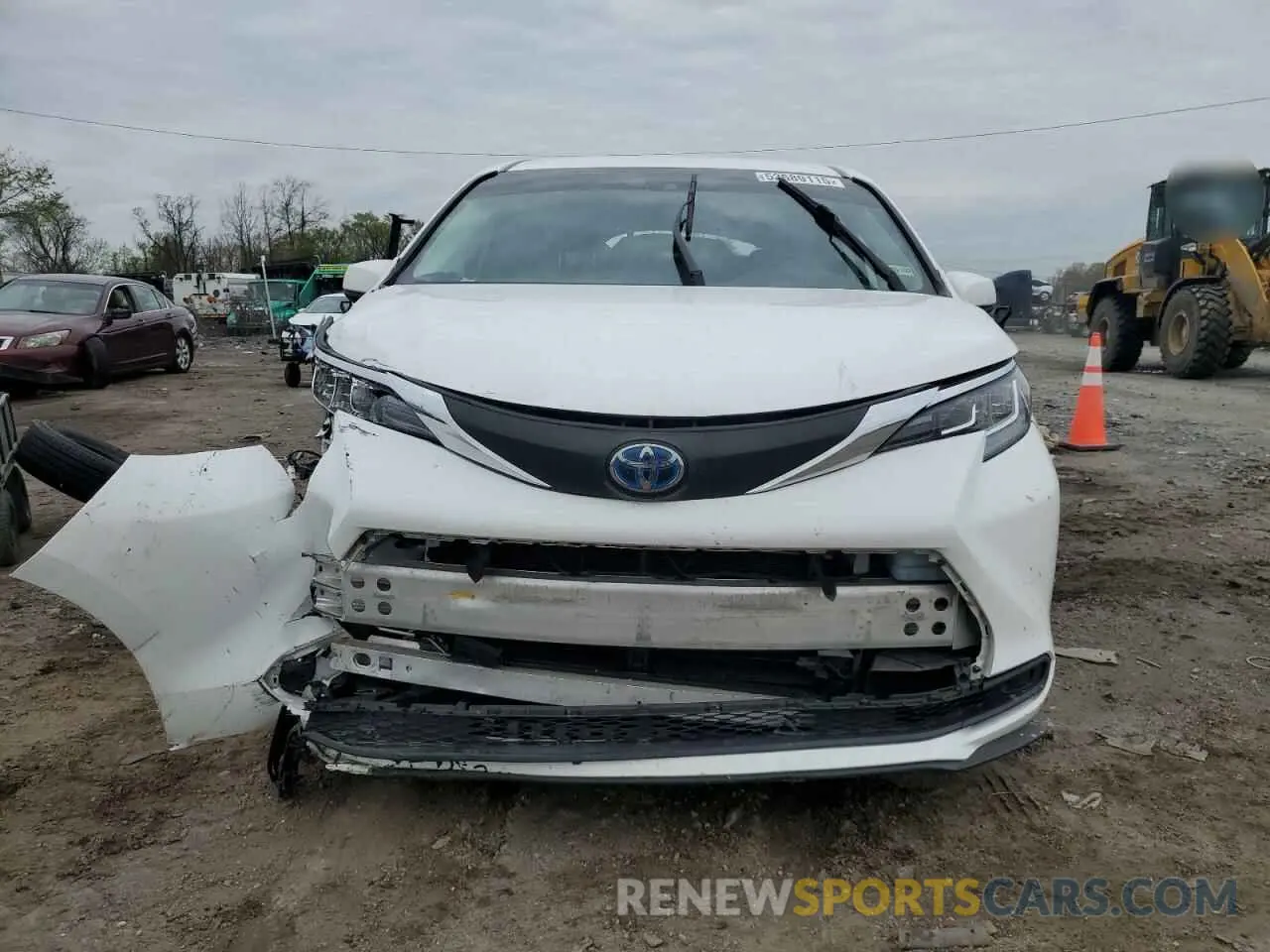 5 fotografías del automóvil dañado 5TDKRKEC8MS072158 TOYOTA All Models 2021