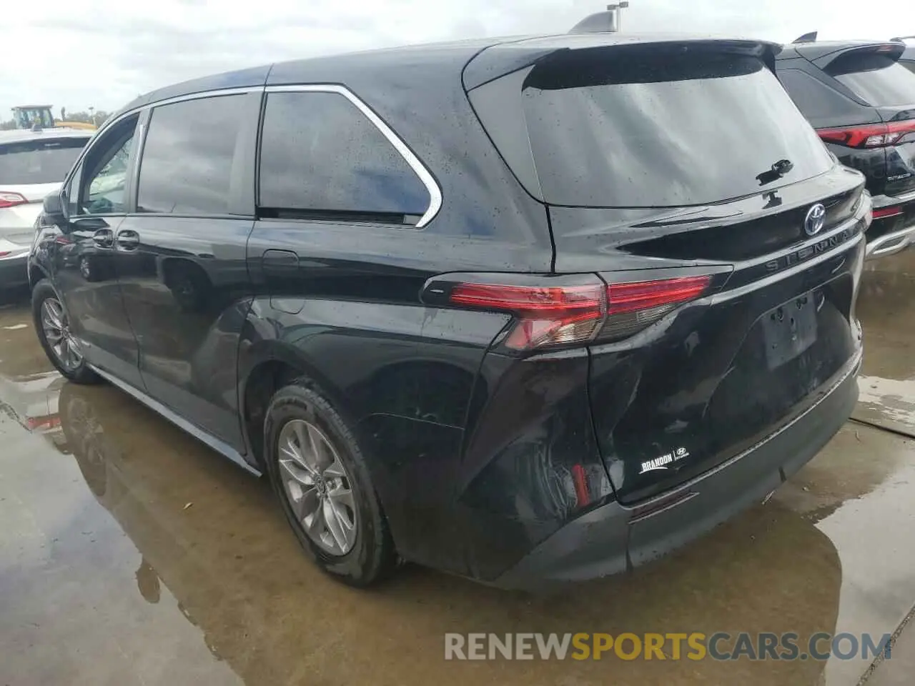 2 fotografías del automóvil dañado 5TDKRKEC9MS047141 TOYOTA All Models 2021