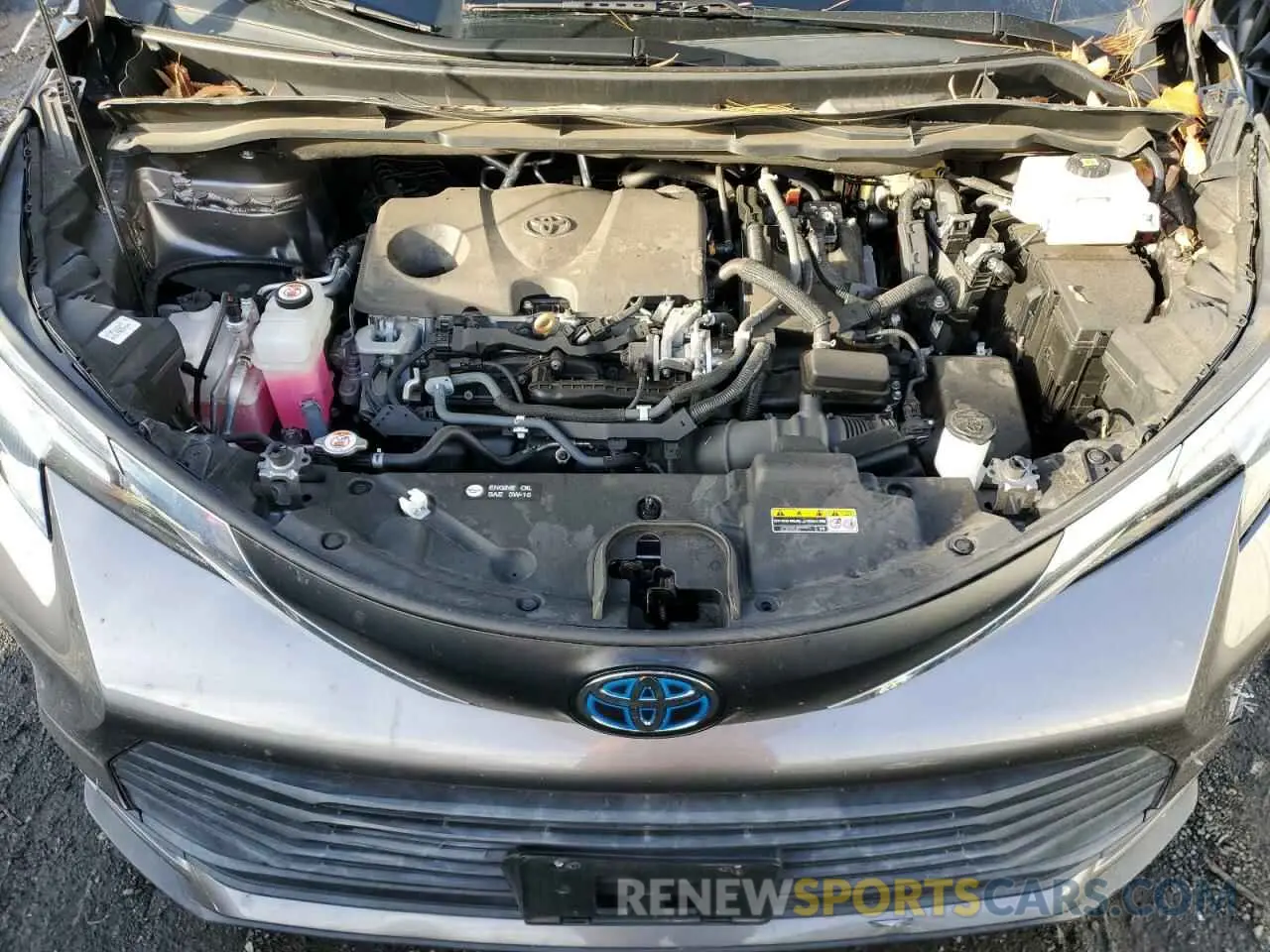 12 fotografías del automóvil dañado 5TDKRKECXMS043857 TOYOTA All Models 2021