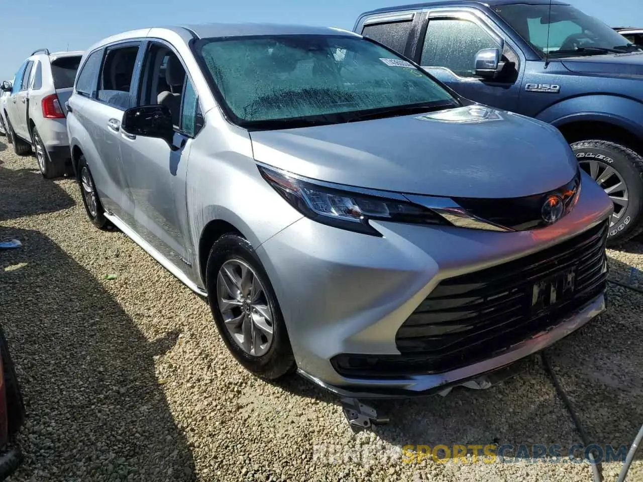 4 fotografías del automóvil dañado 5TDKRKECXMS044300 TOYOTA All Models 2021