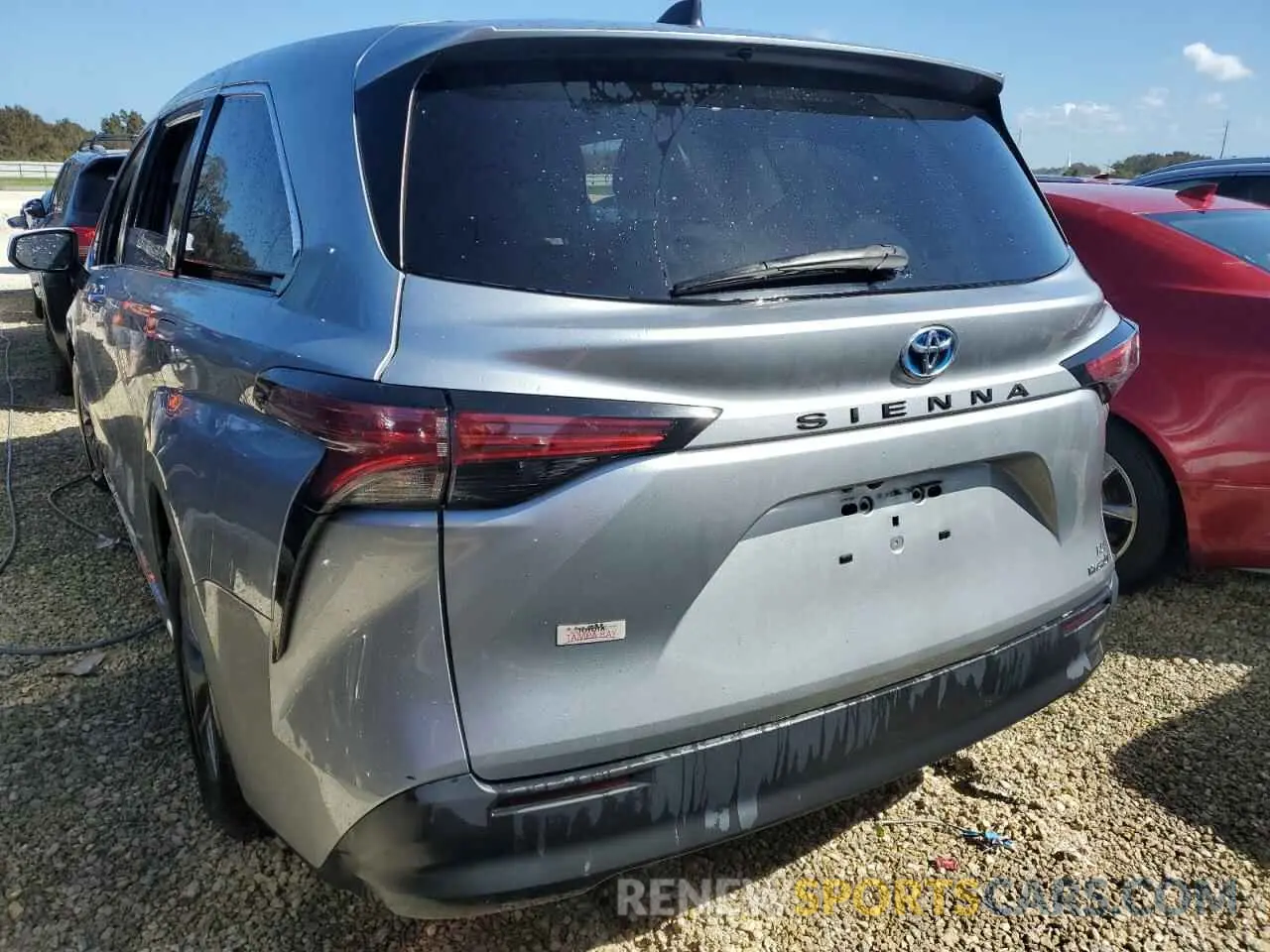 6 fotografías del automóvil dañado 5TDKRKECXMS044300 TOYOTA All Models 2021