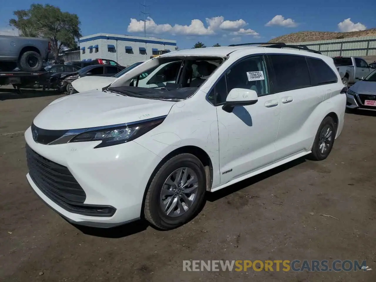 1 fotografías del automóvil dañado 5TDKSKFC1MS039585 TOYOTA All Models 2021