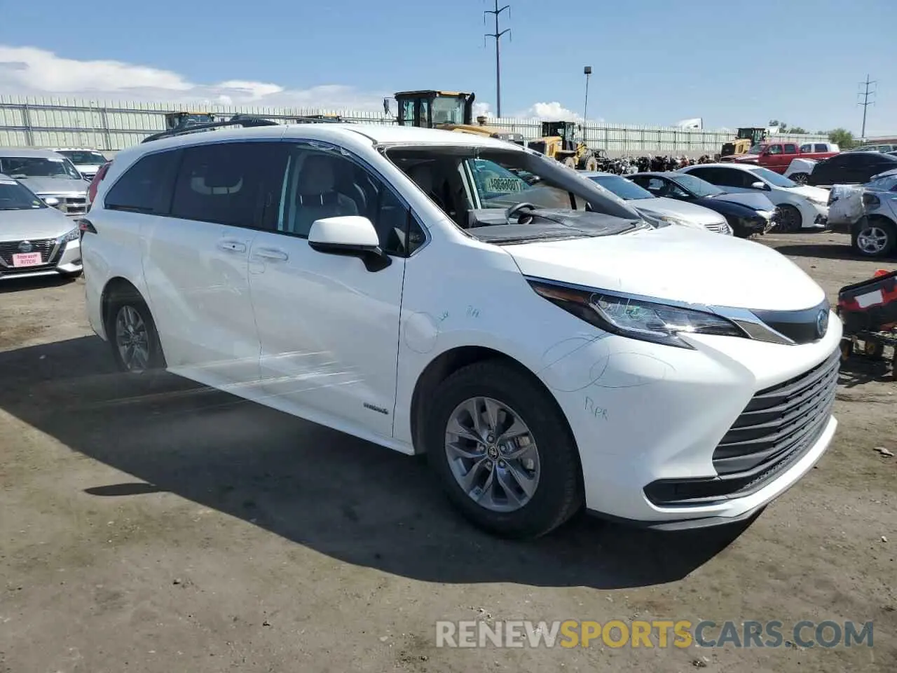 4 fotografías del automóvil dañado 5TDKSKFC1MS039585 TOYOTA All Models 2021