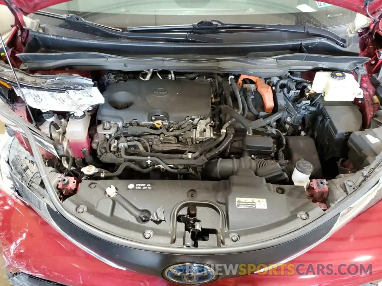 12 fotografías del automóvil dañado 5TDKSKFC6MS005982 TOYOTA All Models 2021