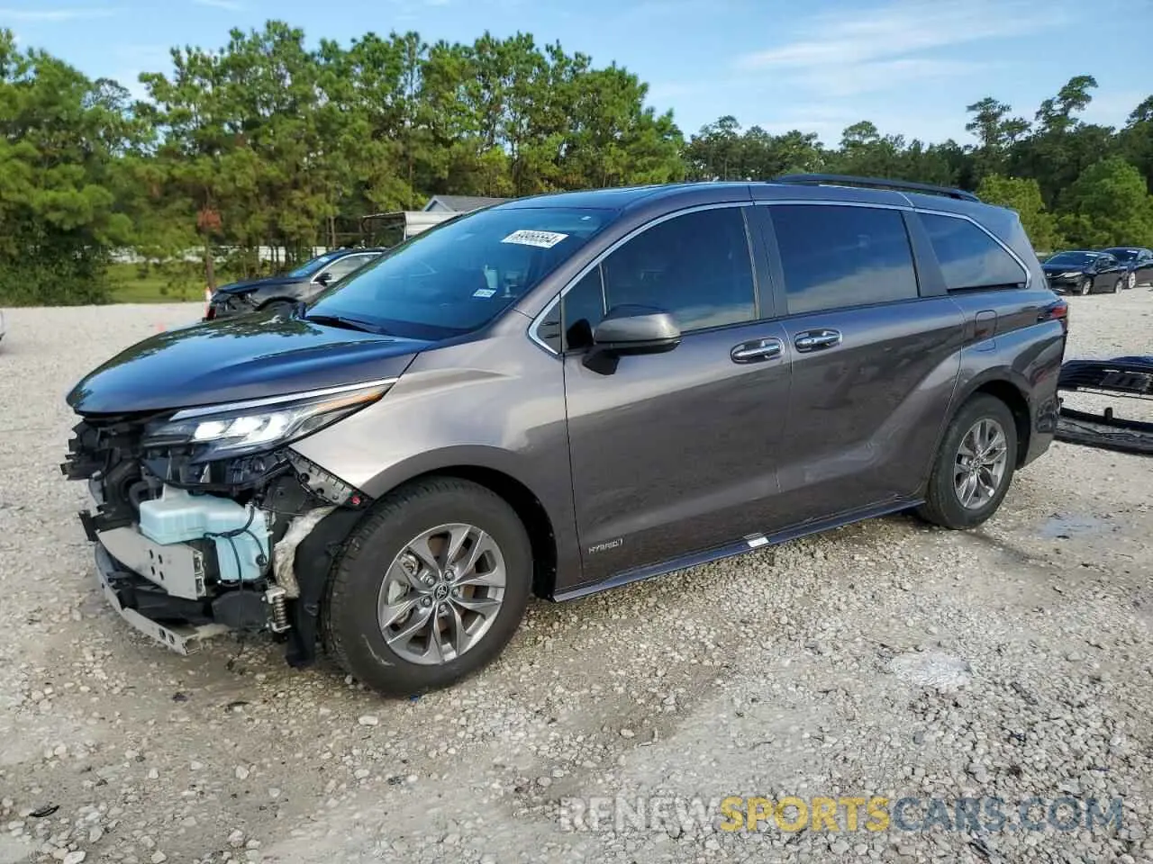 1 fotografías del automóvil dañado 5TDYRKEC1MS028108 TOYOTA All Models 2021